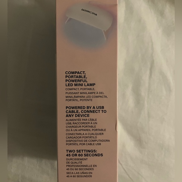 Dashing Diva Glaze Starter Nail Art Kit + Mini LED Lamp in Lovely Pink - 32pc - Picture 7 of 11